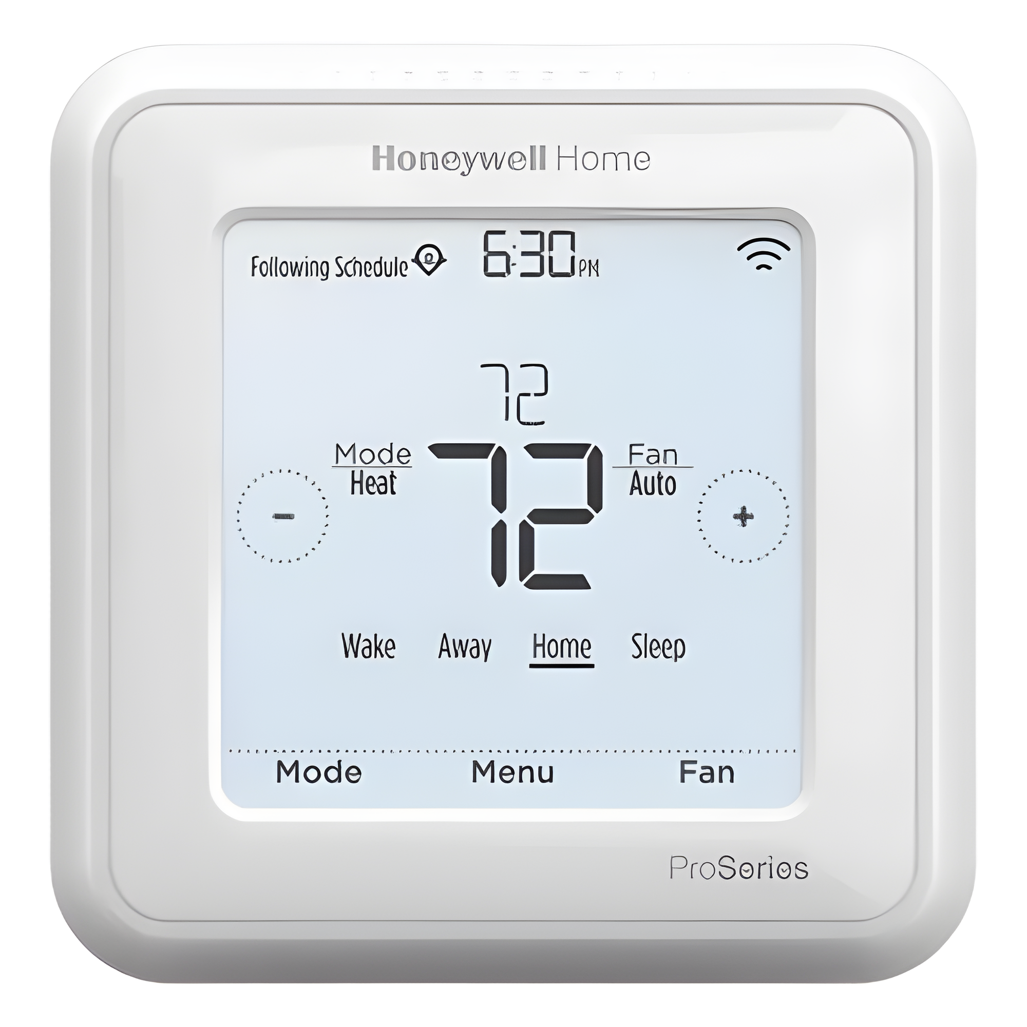 Termostato inteligente Wi-Fi programable para sistemas de hasta 2H/1C bomba de calor o 2H/2C convencional, serie T6 Pro — HONEYWELL HOME RESIDEO · SKU TH6220WF2006/U