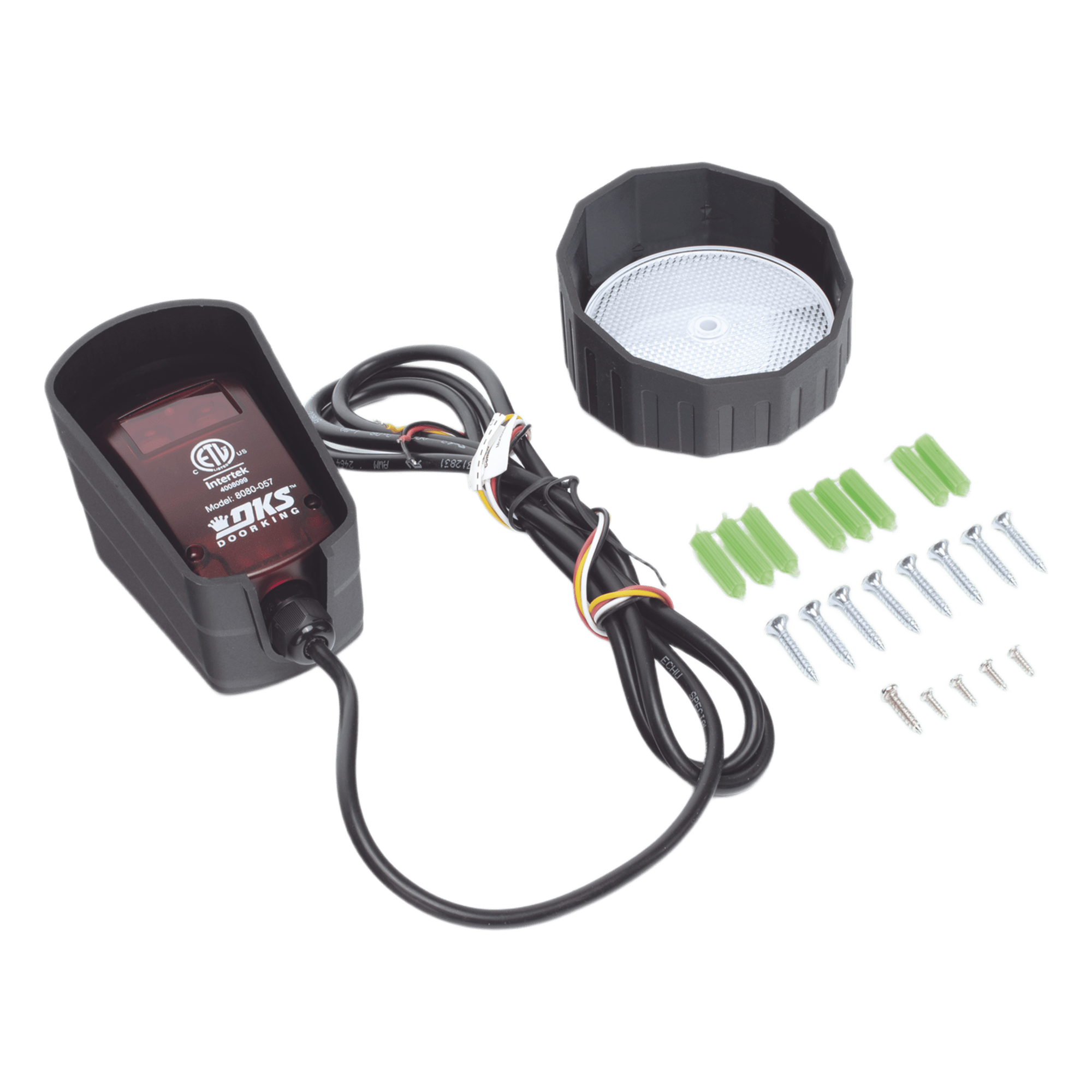 Fotocelda Reflectiva Para Motores y Barreras Doorking / Alcance de Hasta 10 Metros  — DKS DOORKING · SKU 8080-057