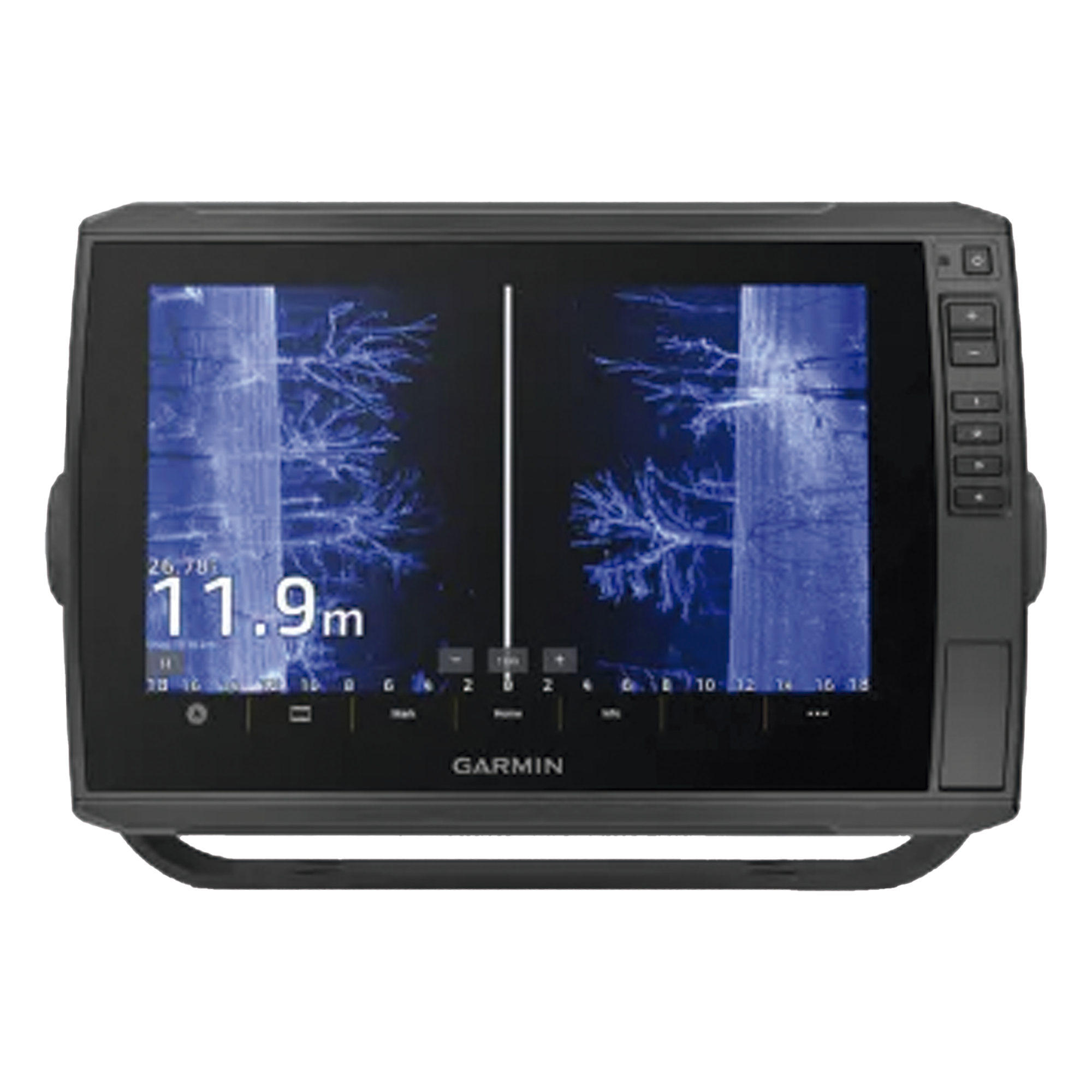 Plotter de Navegación GPSMAP 10" / Pantalla Táctil WXGA IPS / Resolución 1280x800 / GPS Multibanda y Multiconstelación / Sonda CHIRP Integrada / Compatible con AIS y DSC / IPX7 — GARMIN · SKU 10-02879-00