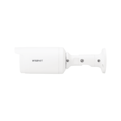 Cámara IP Tipo Bala 4 Megapíxel / Lente 4mm / IR 25M / WDR 120db / IP66 / H.265 & WiseStream / modo pasillo / POE 802.3af