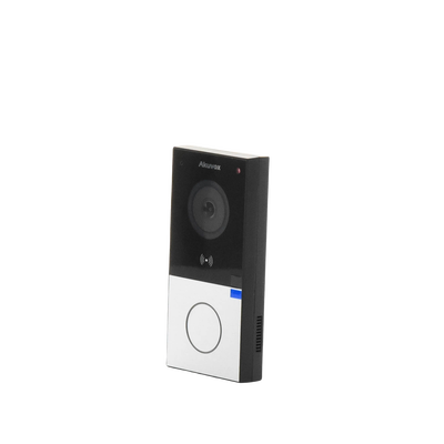 DOORBELL / WIFI / 100% en la Nube / POE / Bluetooth / NFC / Lector de Tarjetas MIFARE / Notificación en APP / Llamada Telefónica / SIP / ONVIF / IP65 / Cámara 2 MP / Botón con Iluminación / Control de 1 Puerta