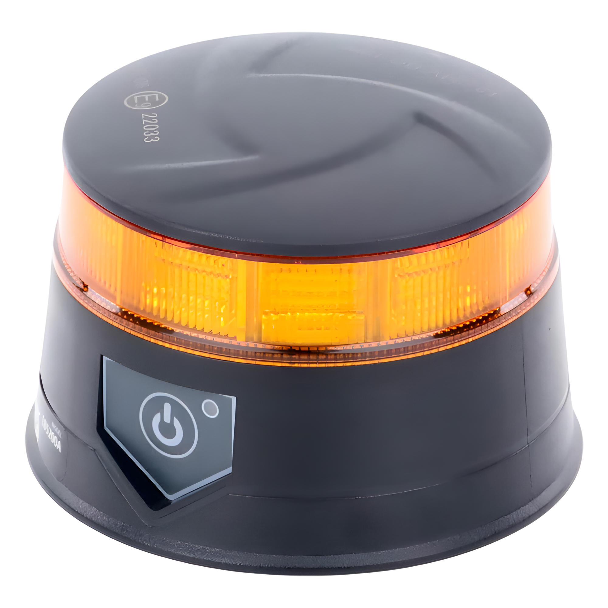 Baliza LED Recargable, Compacta y Discreta, Color Ámbar, Con Montaje Magnético y de Succión — ECCO · SKU EB5200A