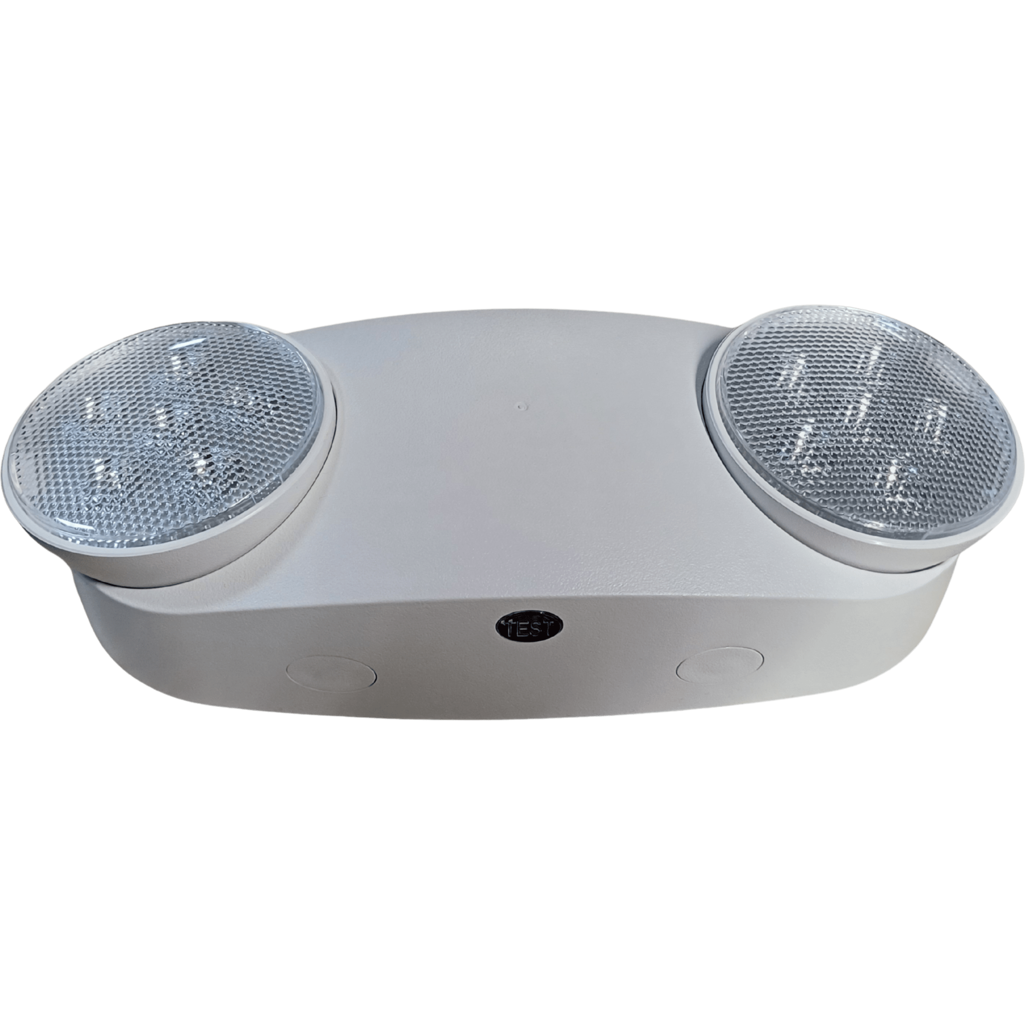 Luminaria de Emergencia LED / Doble Cabezal Ajustable / 230-430 Lúmenes / 120-277V Dual Voltage / 90 Minutos Autonomía / ABS 5VA Retardante de Llama