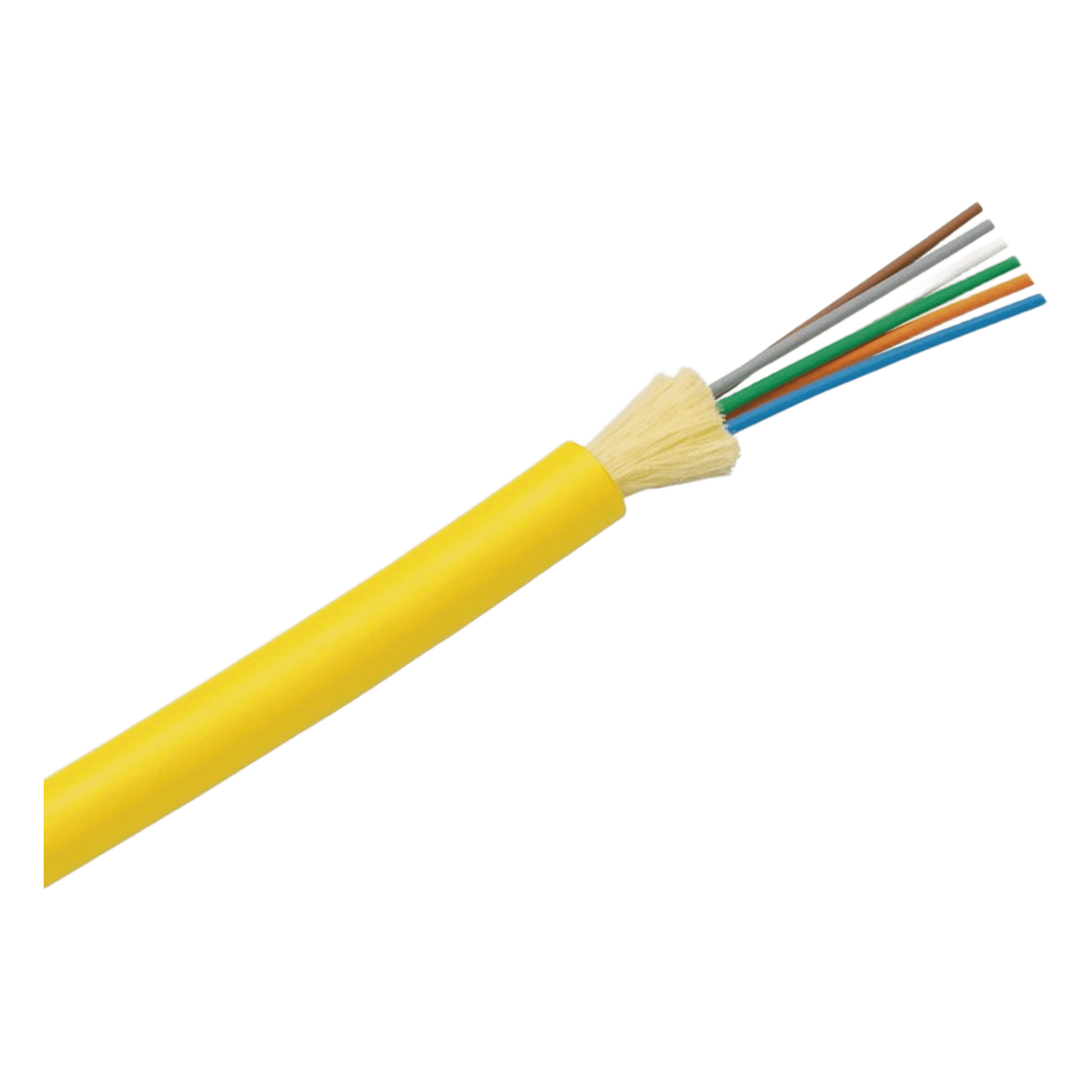 Cable de Fibra Óptica de 12 Hilos, Monomodo OS2 9/125, Interior, Tight Buffer 900um, No Conductiva (Dieléctrica), OFNR (Riser), Precio Por Metro — PANDUIT · SKU FSDR912Y