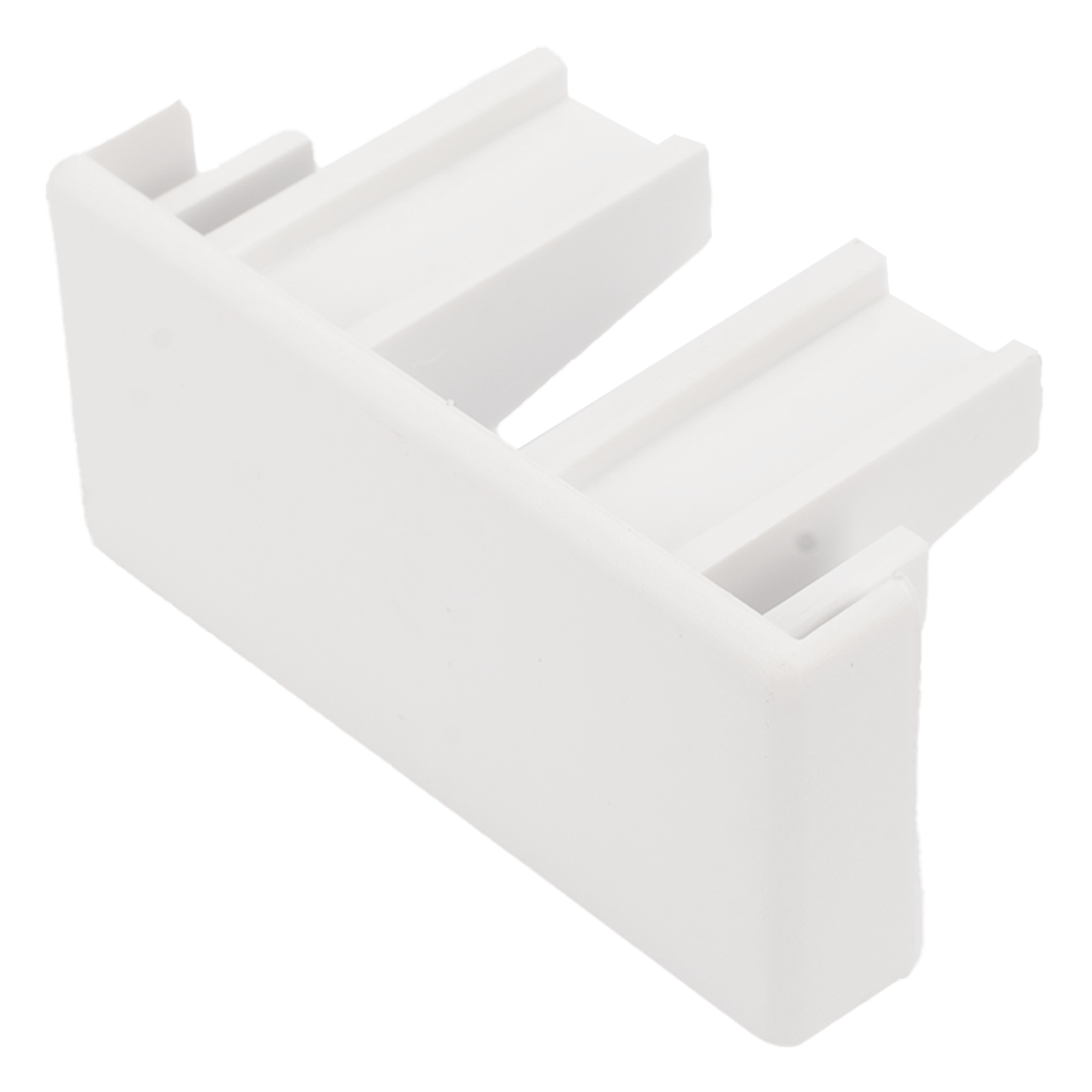 Tapa final color blanco de PVC auto extinguible, para canaleta TMK1735, TMK1735SD (5390-02001) — THORSMAN · SKU TMK-1735-F