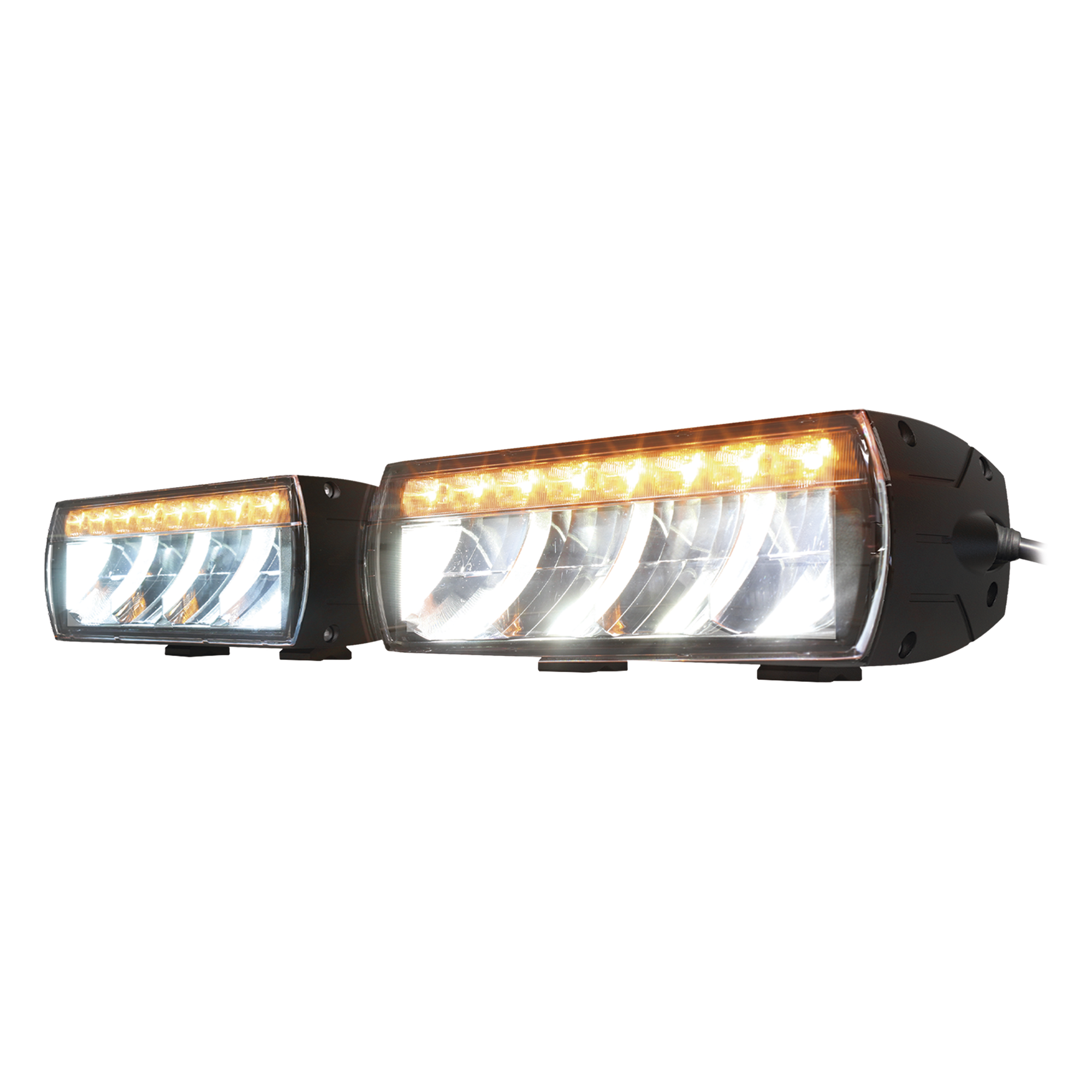 Luz LED de trabajo DOT, 12-24 V, con arnés de 10' — ECCO · SKU EW4008