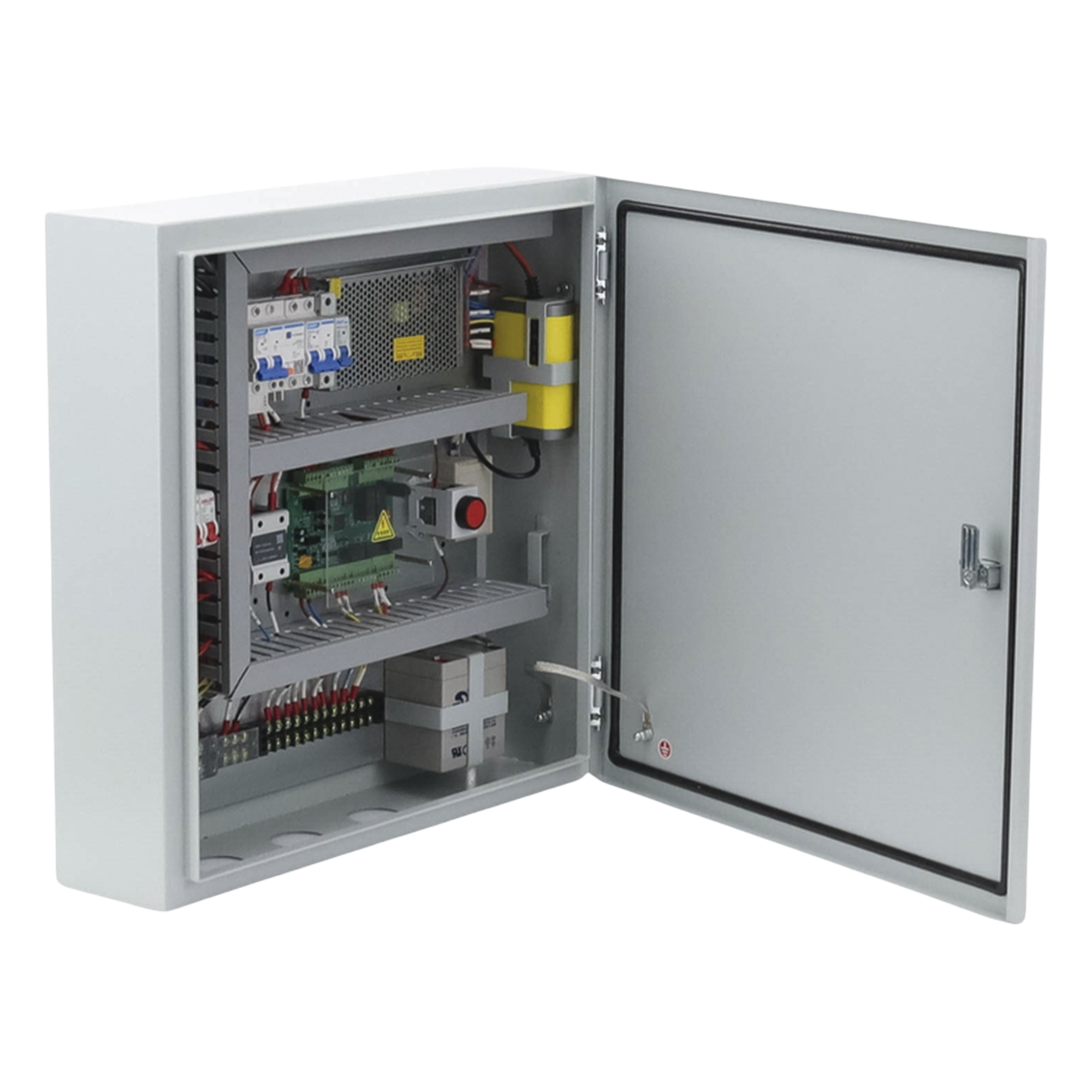 Controlador para Bolardos Hidráulicos XB-220-HBL / Soporta Hasta 4 Bolardos Con Operación Simultanea — ACCESSPRO · SKU XB-4HBL-C