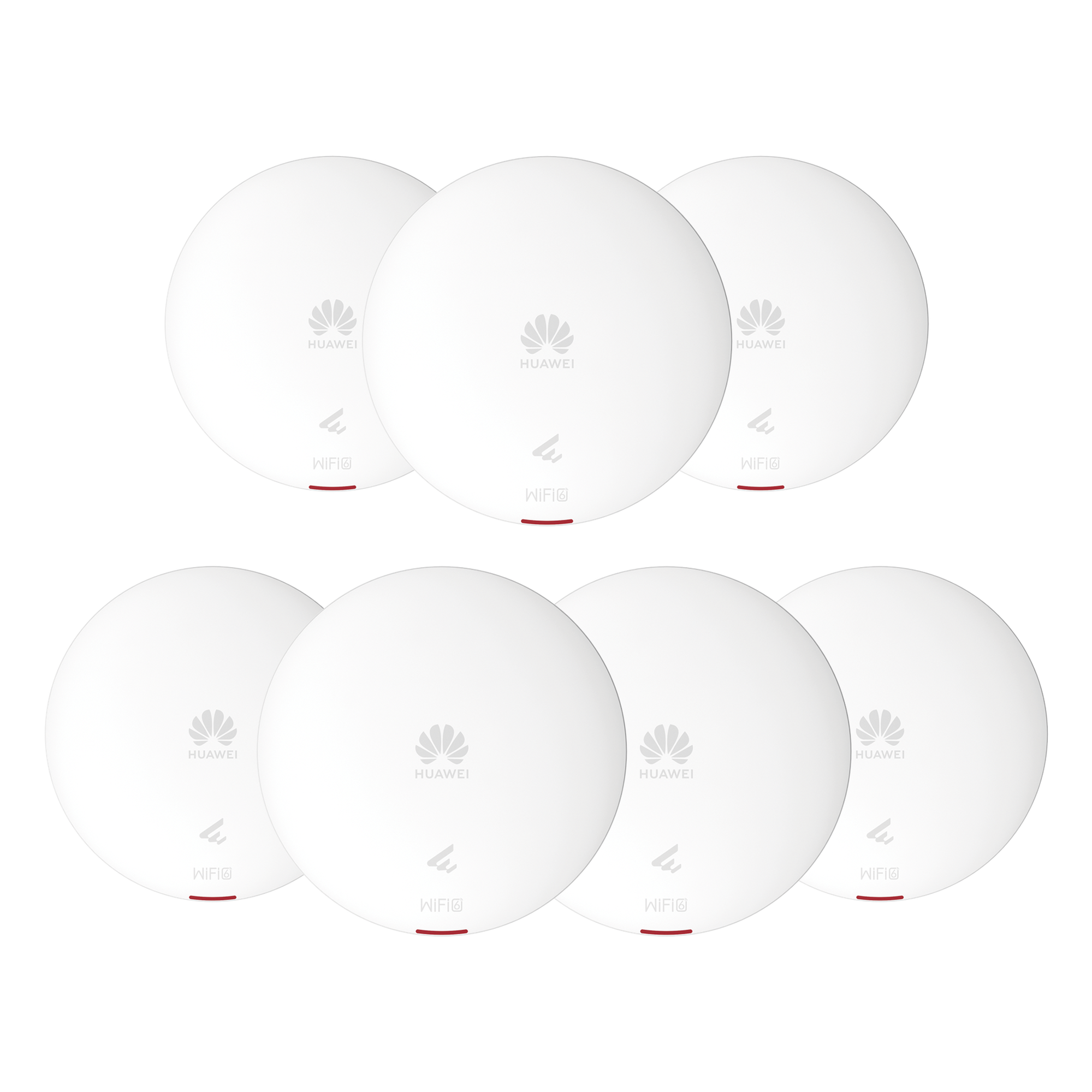Kit de 7 - Punto de Acceso Wi-Fi 6 /  1.775 Gbps / MU-MIMO 2x2:2 (2.4GHz y 5GHz) / Smart Antenna 20% más cobertura / Instalación en techo y pared / Seguridad WP3 / Con Administración Gratuita desde la Nube — HUAWEI · SKU AP361-KIT7