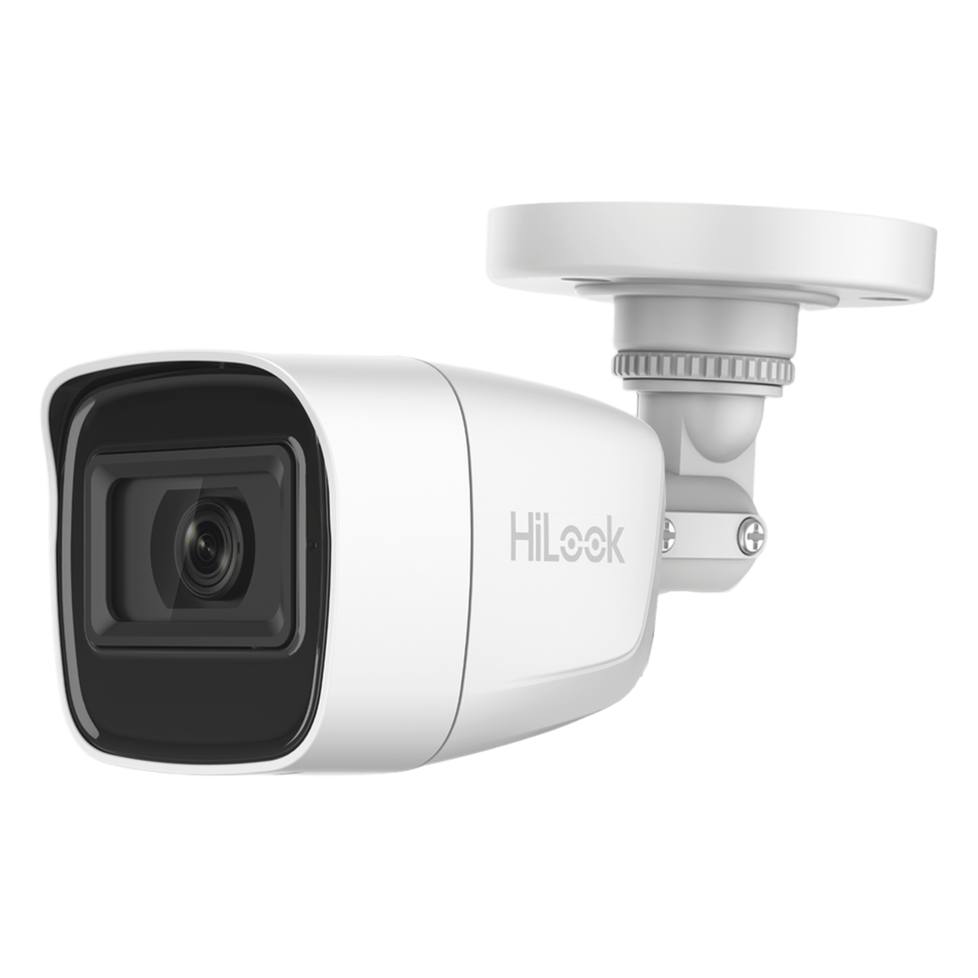 Bala TURBOHD 2 Megapíxel (1080p) / Gran Angular 106° / Lente 2.8 mm / Audio por Coaxitron / 30 mts IR EXIR / Exterior IP66 / 4 Tecnologías / dWDR