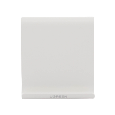 Soporte de Escritorio para Telefono Celular / Ajustable de 0° a 100° / Goma Antiarañazos / Antideslizante / Amplia Compatibilidad con dispositivos de 4'' a 7.9'' / Plegable / ABS / Color Blanco