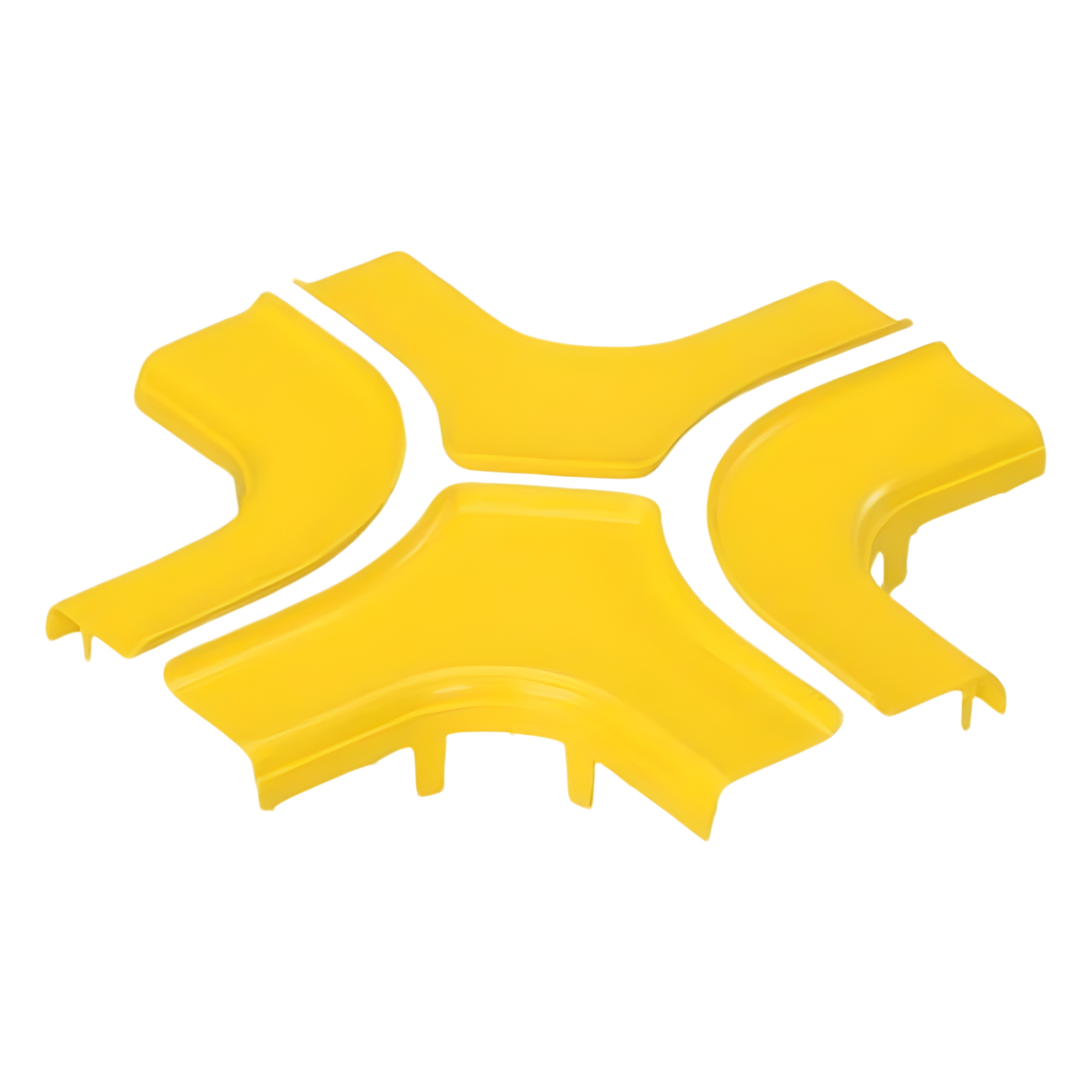 Tapa Opcional para Accesorio en de 4 Vías FRFWC4X4LYL, Color Amarillo — PANDUIT · SKU FRFWCSC4LYL