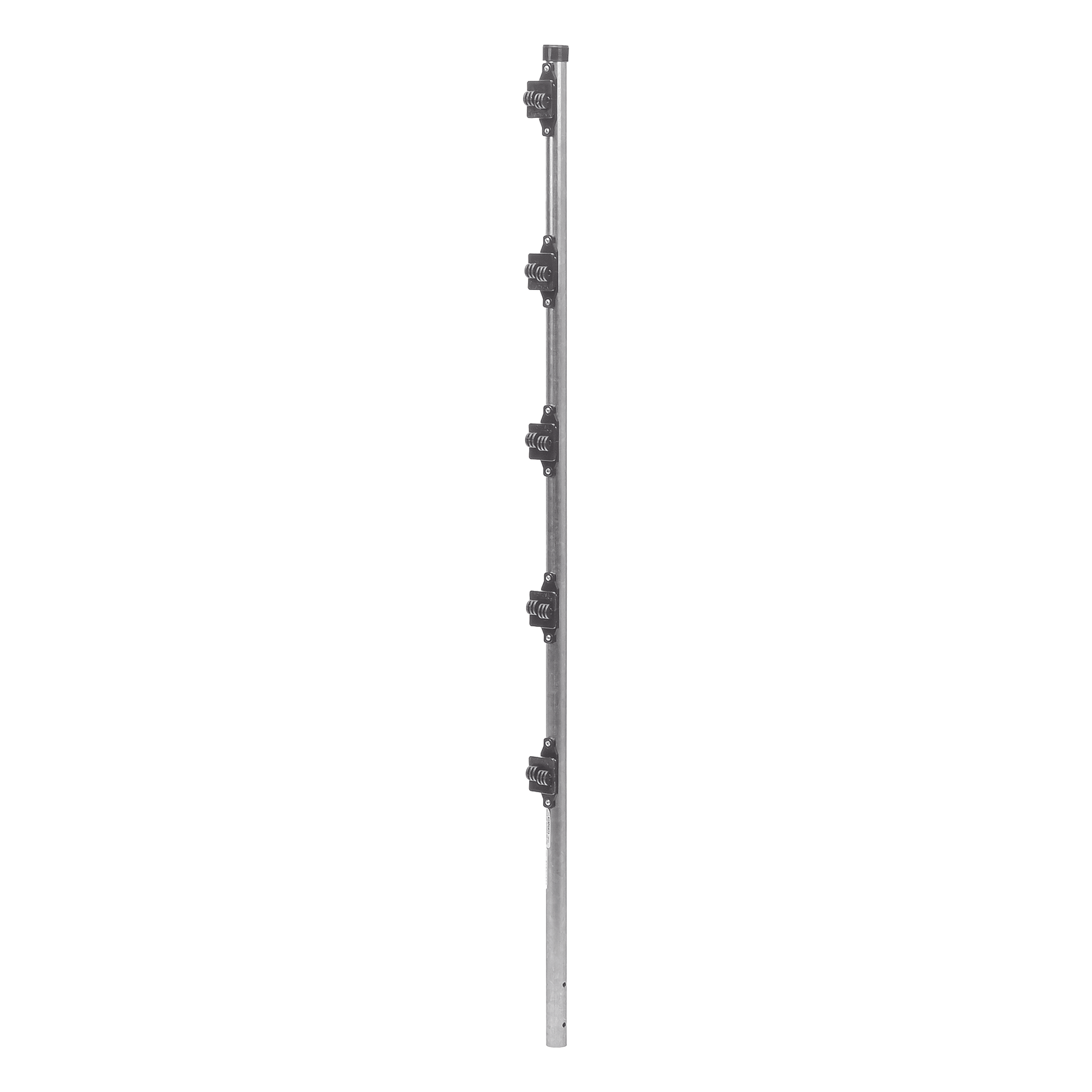 Poste de Paso de 1.2m para Cerca Electrificada.Tubo Galvanizado cal. 18 de 1"Diam. con Tapón y 5 Aisladores Instalados. — EPCOM INDUSTRIAL · SKU SYS-POST-3