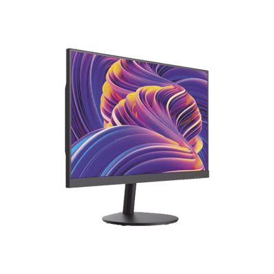 Monitor LED FullHD (1080p) de 24" / Ideal para CCTV, Oficina y Hogar / Entrada HDMI-VGA-BNC / Montaje VESA ( 75 X 75) / Uso 24/7 / Backlight E-LED / Ultra Delgado