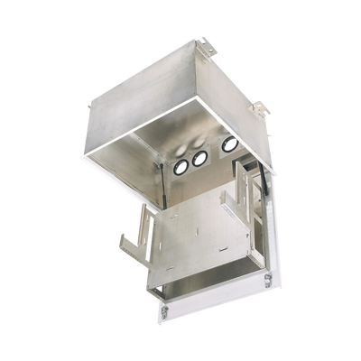Gabinete de Techo PanZone Premium / 8 UR / Equipo Pasivo / Paneles de Parcheo / Organizador Horizontal / Acceso Frontal / UL2043 Plenum