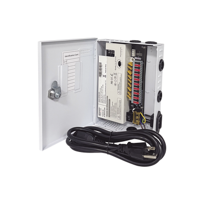 Fuente / 11-15 V / 9 canales / 16 A / Alta tecnología en seguridad / Doble ventilador / Hasta 1.8 Amperes por Salida / Filtro de ruido por canal / Diseño de alta gama.