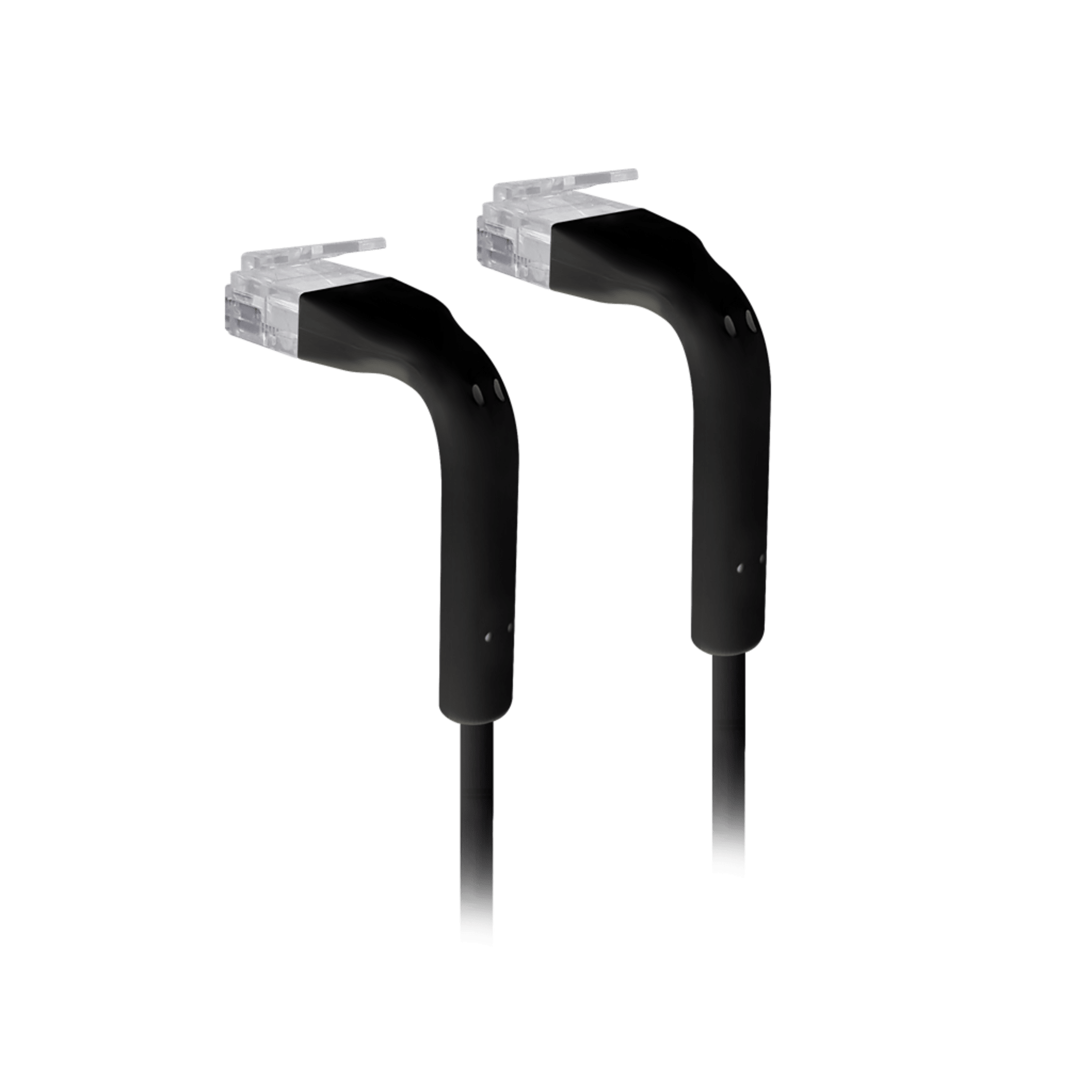 UniFi Patch Cable Cat6 Ultradelgado GbE con Botas Flexibles, Color Negro, 2 Metros (6.56 Pies)