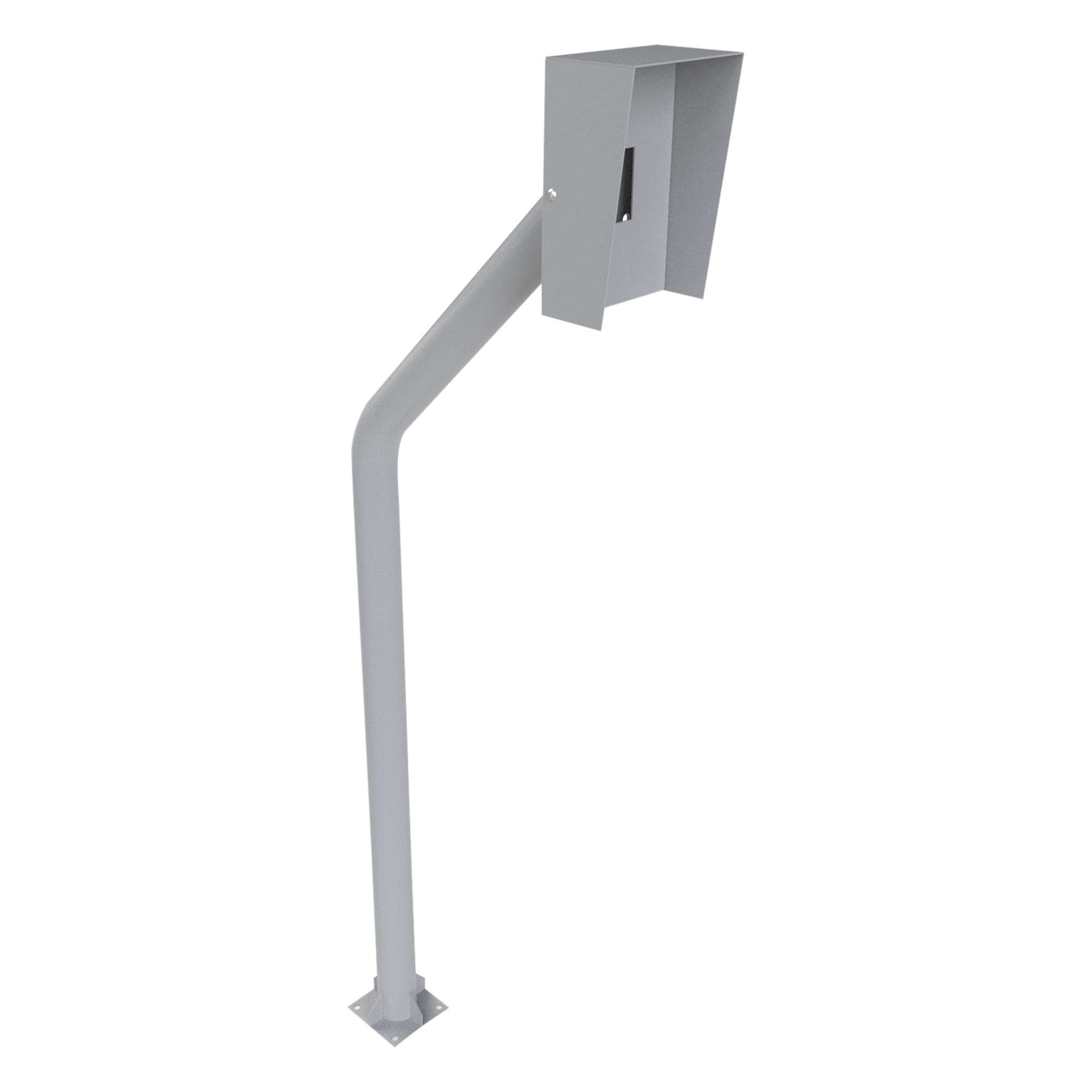 Base tipo tubular para instalación de Lectora RFID. — ACCESSPRO · SKU BAS-POS-RFID