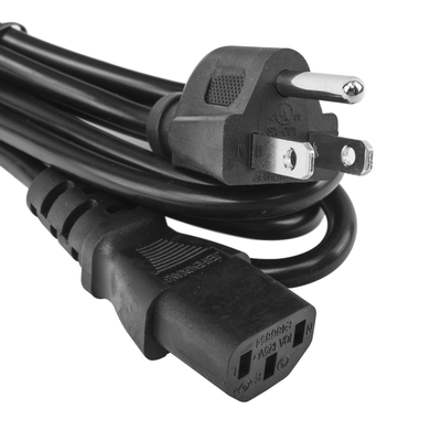 Cable de Alimentación Eléctrica para 120-240 Vca | 1.8 Metros (5.91 Pies)