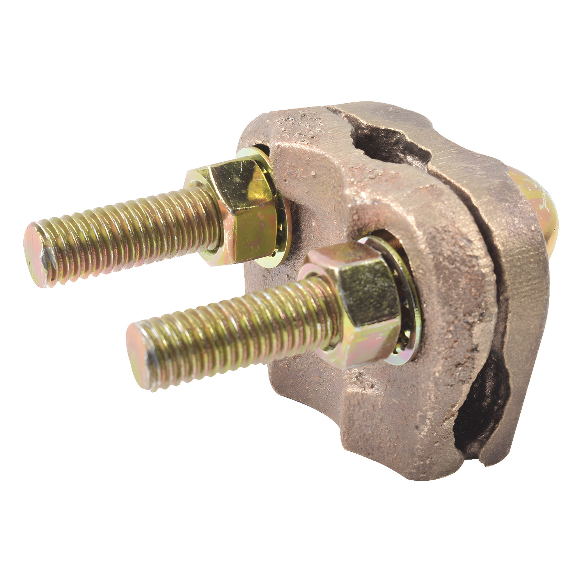 Conector de Varilla 3/4" a Cable Calibre 2/0 Awg a 350 Kcm.  — TOTAL GROUND · SKU TG-AB21