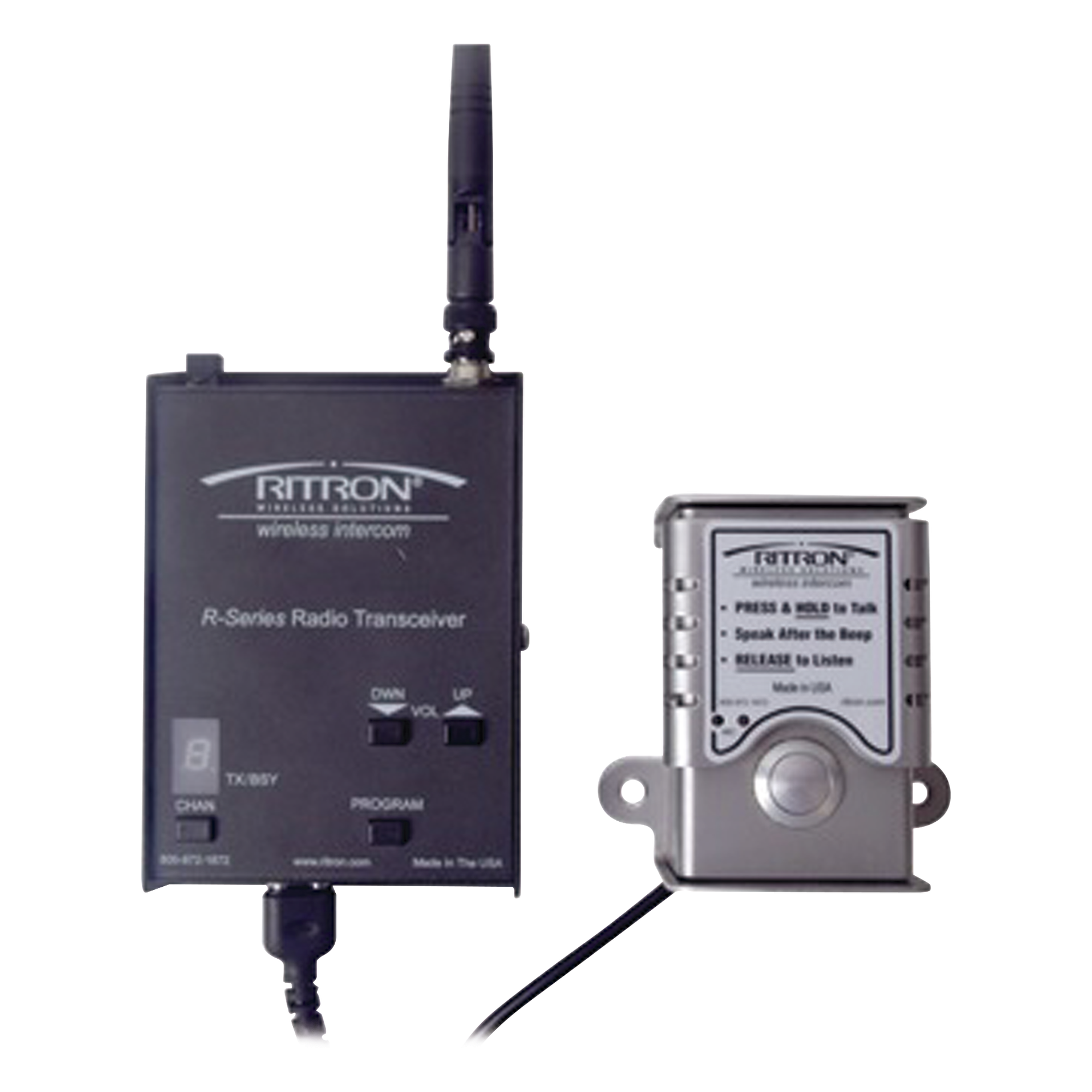 DOORCOM Portero Inalámbrico, Hasta 2 KM, UHF 450-470 Mhz — RITRON · SKU RDC447