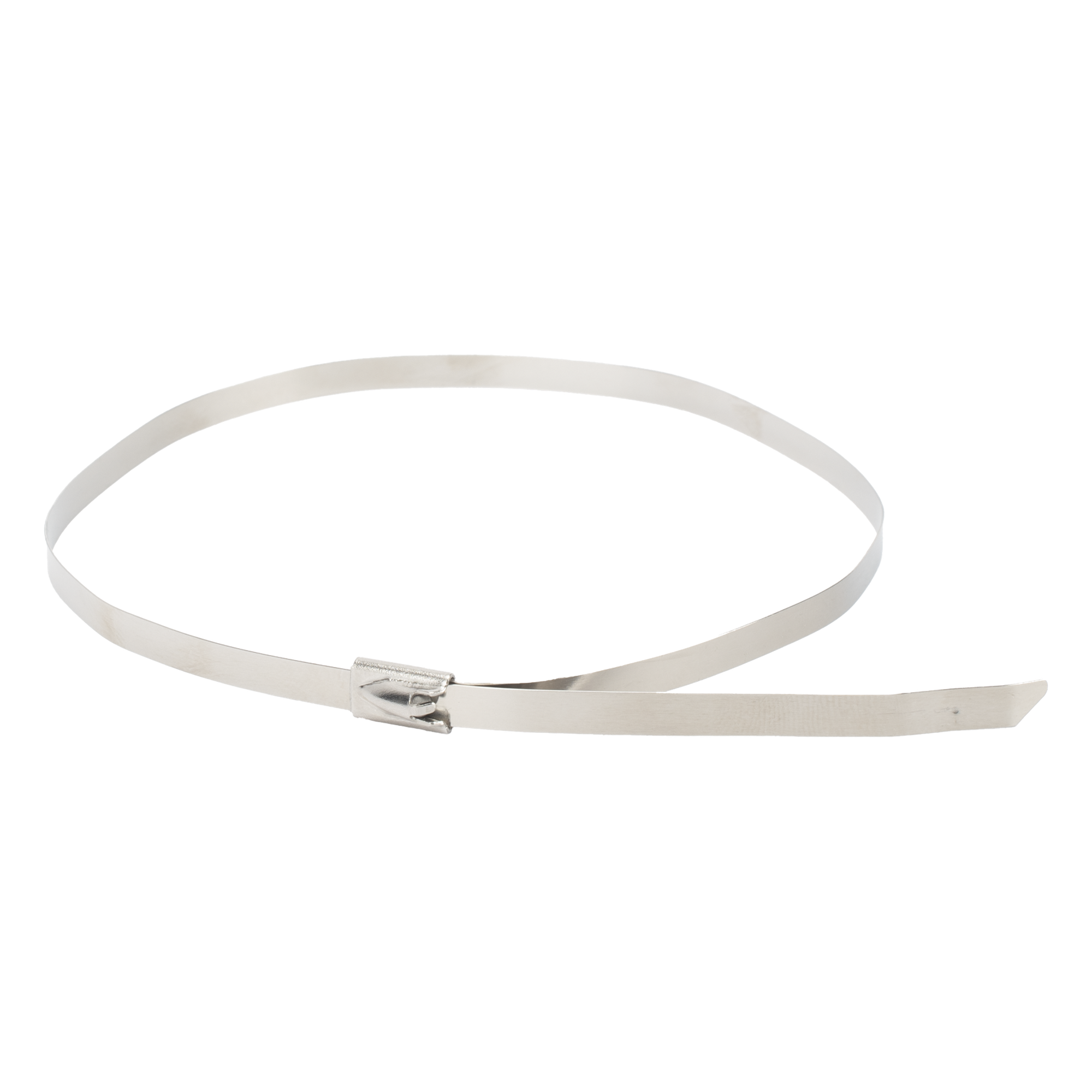 Corbata o Cincho de Acero Inoxidable 4.6 x 360mm (10 piezas) — SYSCOM TOWERS · SKU ST-CT360