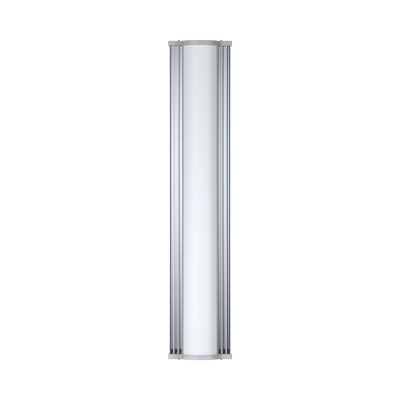 Antena sectorial de 100 grados, 20 dBi, 5150-5850 MHz , desempeño Carrier Class, integra BackShield para evitar lóbulos laterales