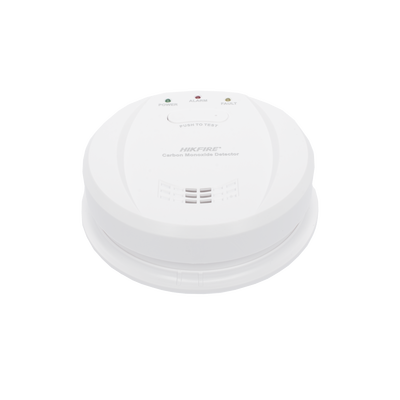 (HikFire) Detector de Monóxido de Carbono / Sensor Electroquímico Avanzado / Alarma Visual y Audible
