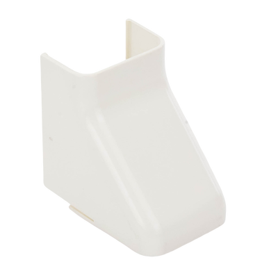 Conexión para techo falso/entrada, para uso con canaleta LD10, material ABS, Color Blanco Mate
