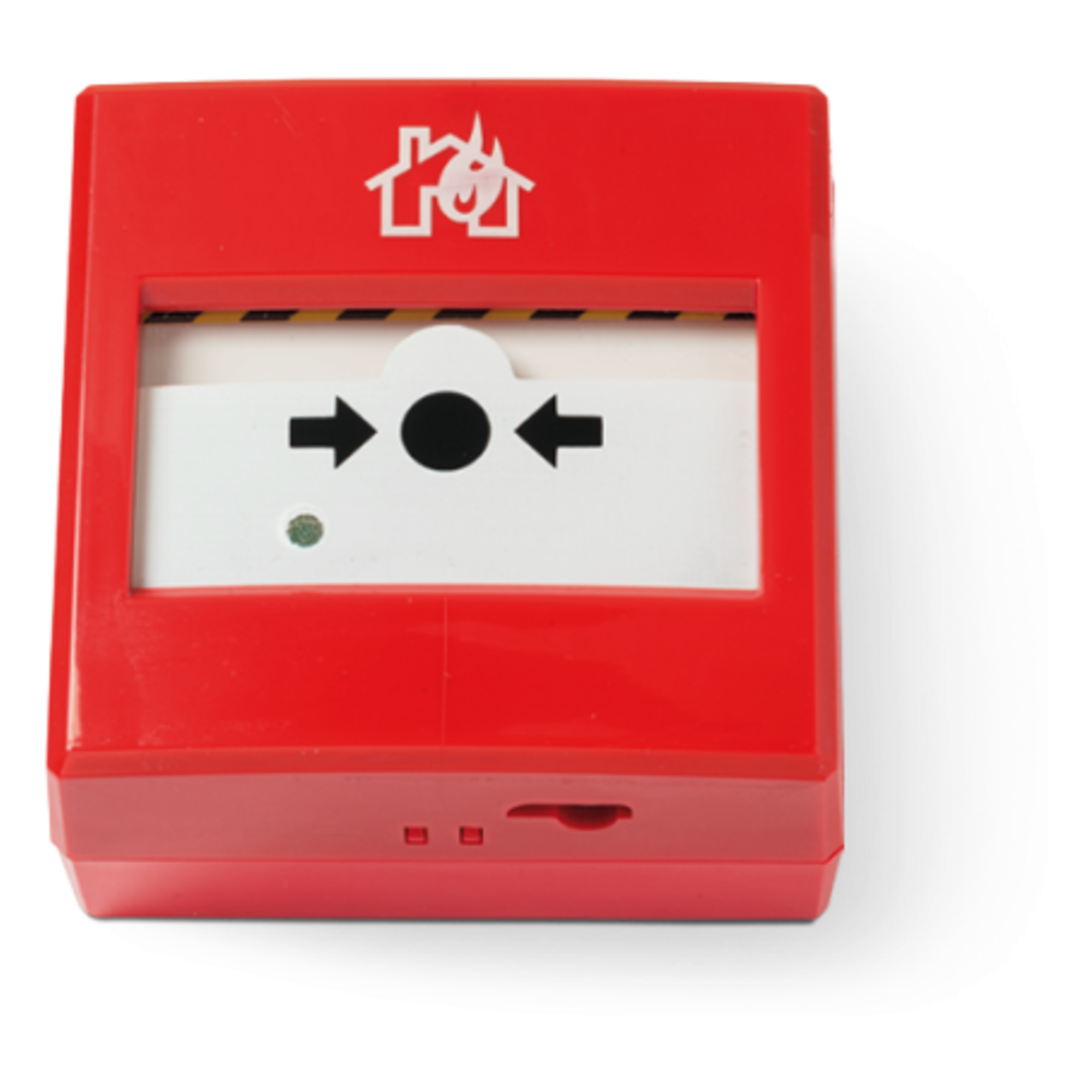 Pulsador Manual de Alarma / Direccionamiento Automático / EN 54-11 / EN 54-17 / Aislador de Cortocircuito / LED Multicolor / 240 Direcciones — INIM ELECTRONICS · SKU EC0020