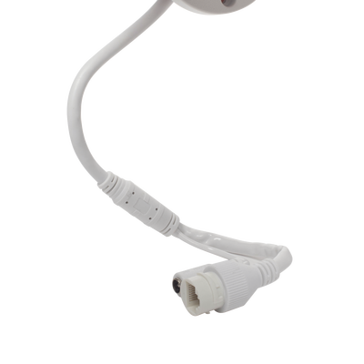 Bala IP 4 Megapixel / Lente 2.8 mm / 40 mts IR EXIR / IP67 / WDR 120 dB / PoE / Micrófono Integrado / ACUSENSE (Filtro de Falsas Alarmas) / Ultra Baja Iluminación