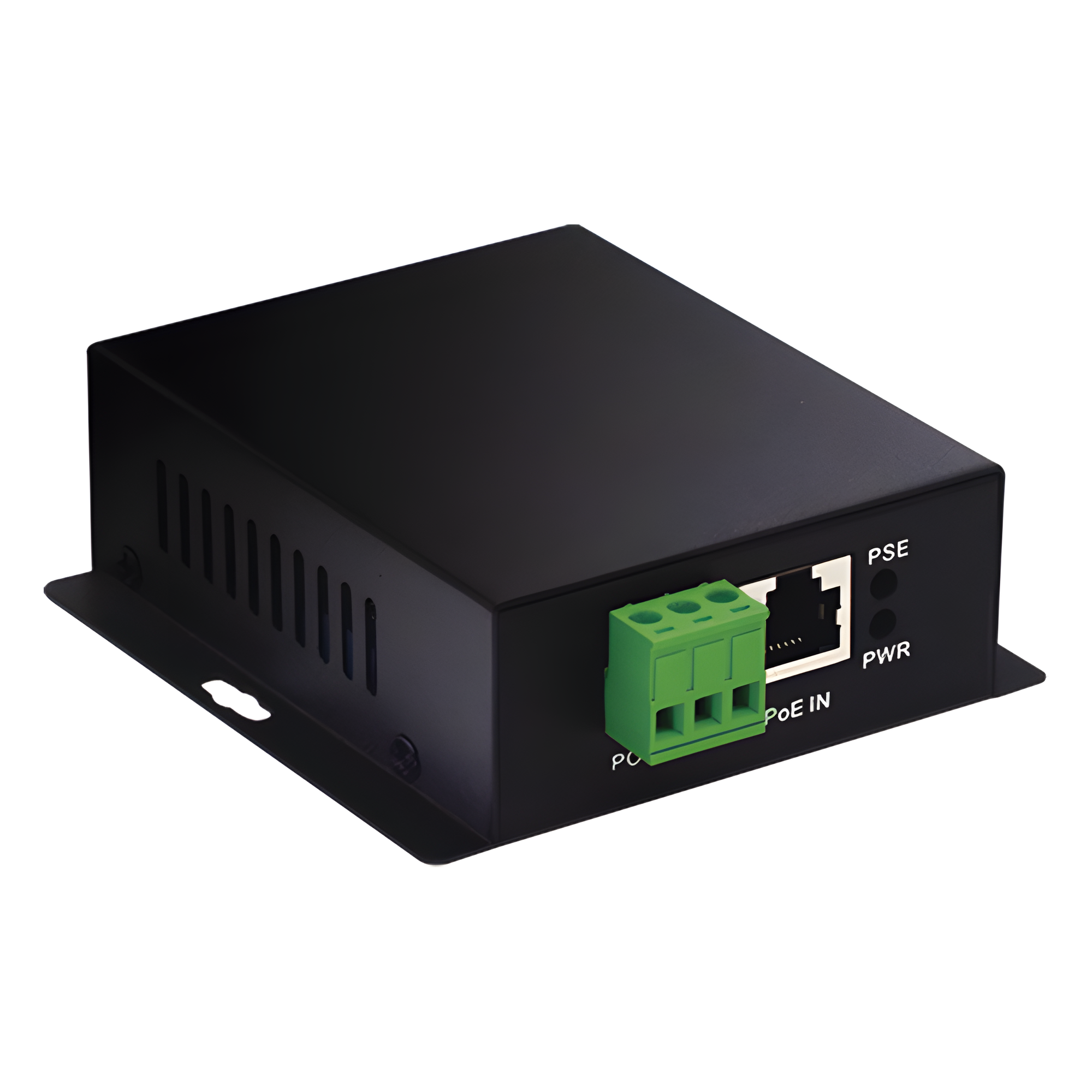 Convertidor PoE Industrial / Entrada PoE 802.3 af/at / Salida PoE pasivo 24V / Conexión plug and play / Alcance de hasta 100 metros / Ideales para Enlaces Inalámbricos — WI-TEK · SKU WI-POE61-24V