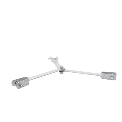 Brida para sujeción de retenida compatible con tramos STZ45G, Galvanizado por Inmersión en Caliente.