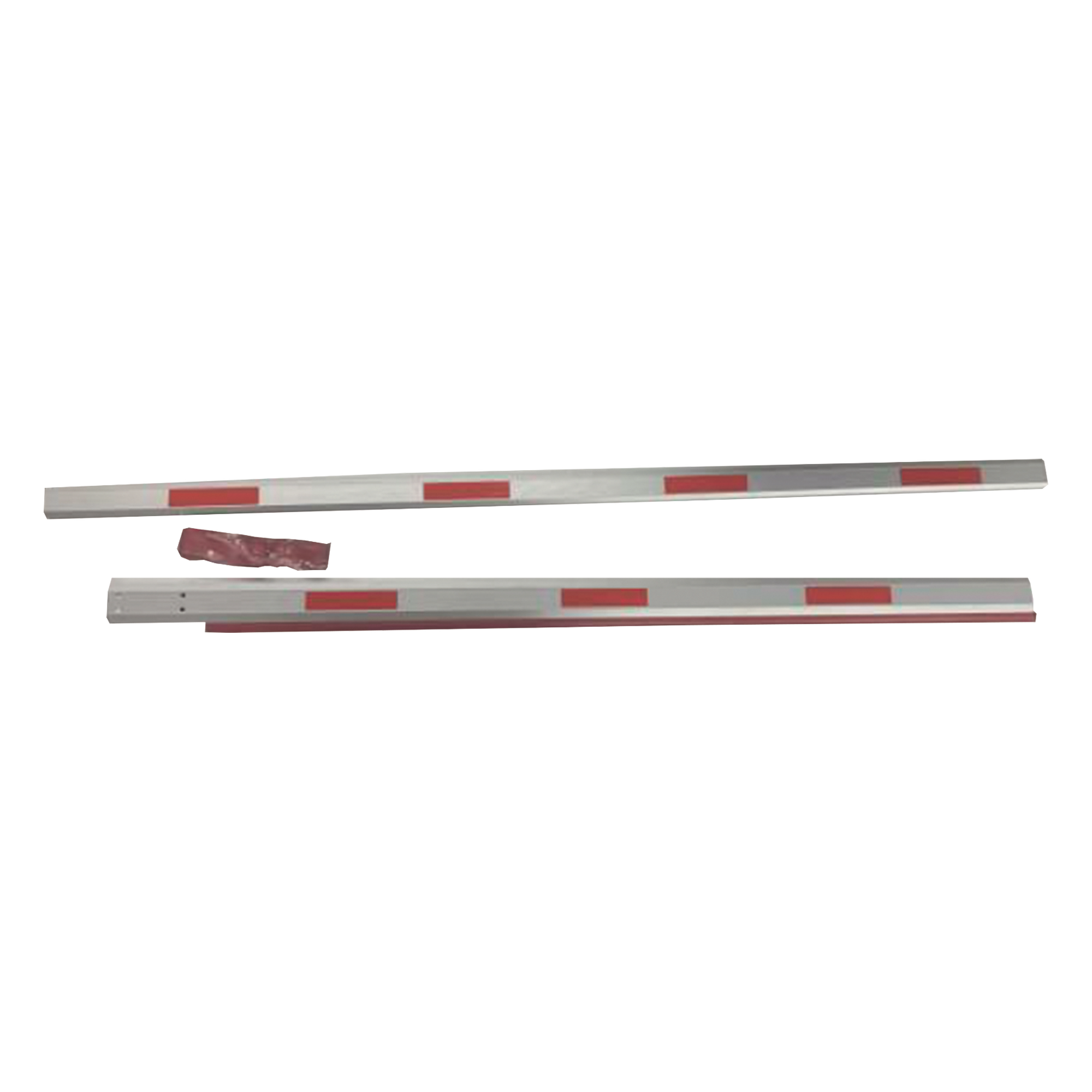Brazo Telescópico Octogonal / 6 m (19.7 ft) / Para Barrera Vehicular / Resortes Rojo y Blanco / Enganche Requerido