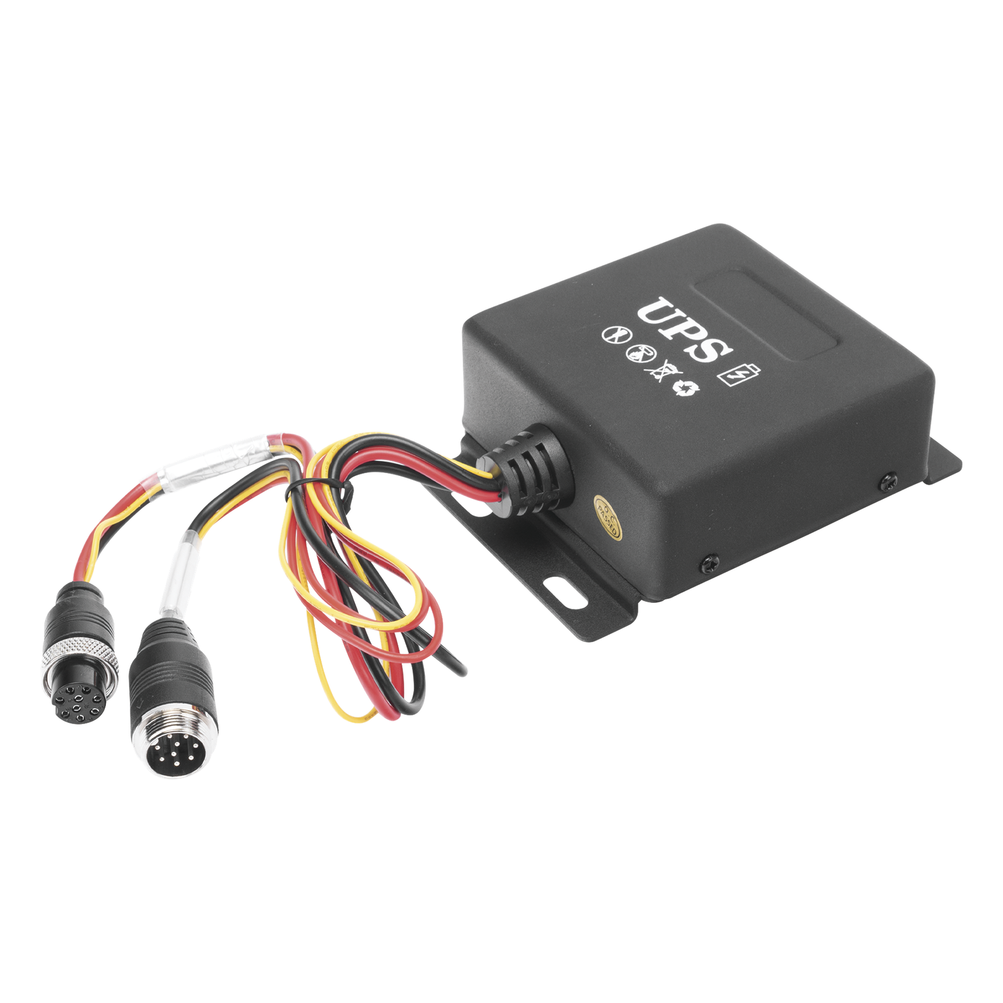 Respaldo de energía para dispositivos de videovigilancia móvil epcom — STREAMAX · SKU XMRUPS