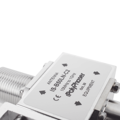 Protector Coaxial RF / 125-1000 MHz / 50 Ω / Conectores N Hembra / Bloqueo DC / 40 kA