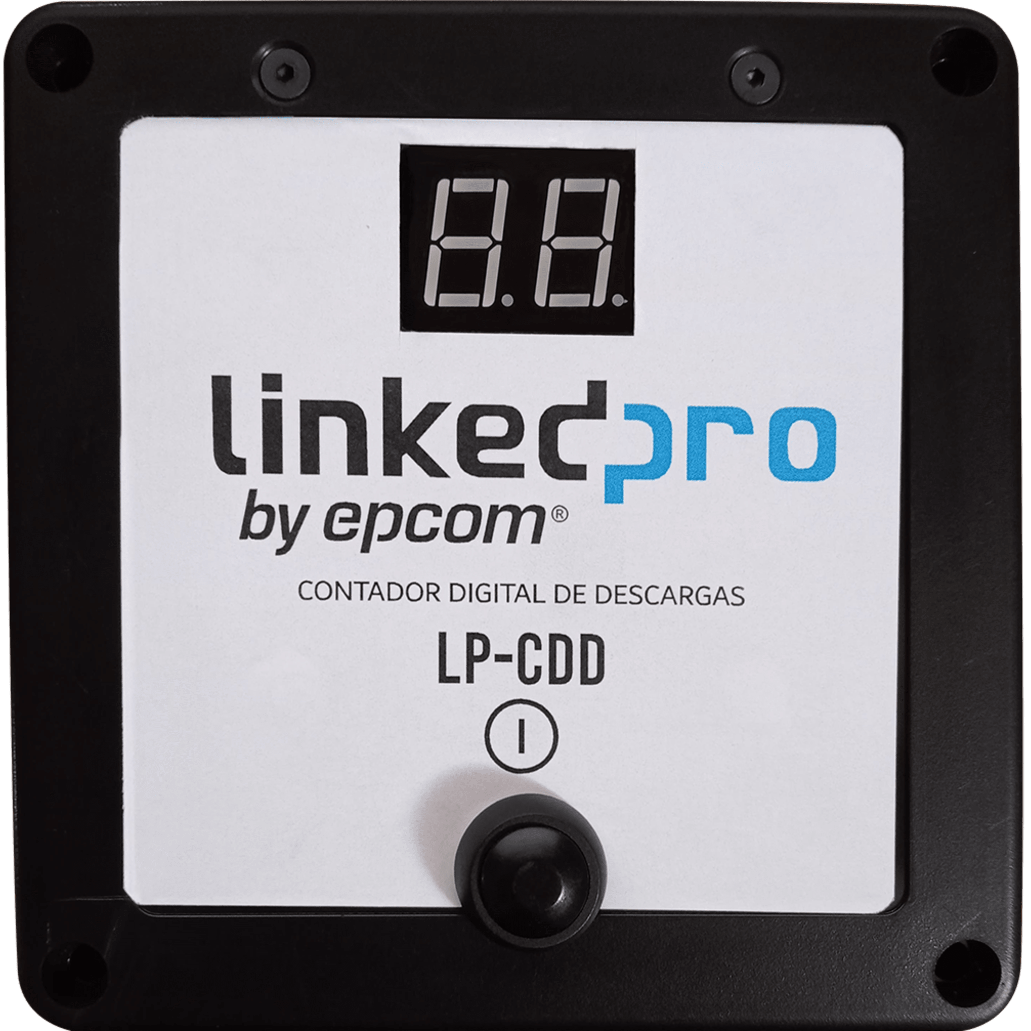Contador Digital Descargas Atmosféricas / Pantalla Digital / IP65 Exterior / Batería 3V / Rango -20°C a 60°C / 120x120x60 mm (4.7x4.7x2.4 in)