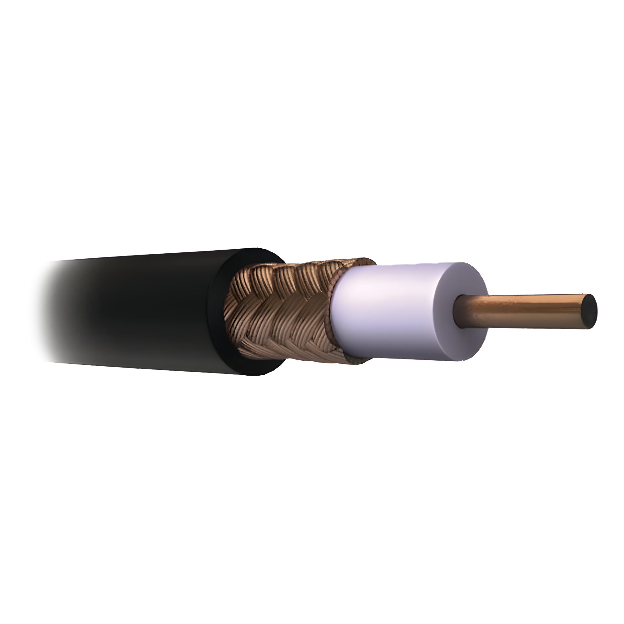 Cable Coaxial RG11/U, 305 Metros (1000 Pies), Bobina de 305 Metros (1000 Pies) Color Negro, AWG 14 Aislamiento Espumado, Blindaje de Aluminio al 60%, Aplicación Intemperie para Video Vigilancia