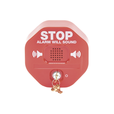 Alarma Multifunción Exit Stopper® para proteger puertas dobles (incluye contactos magnéticos)
