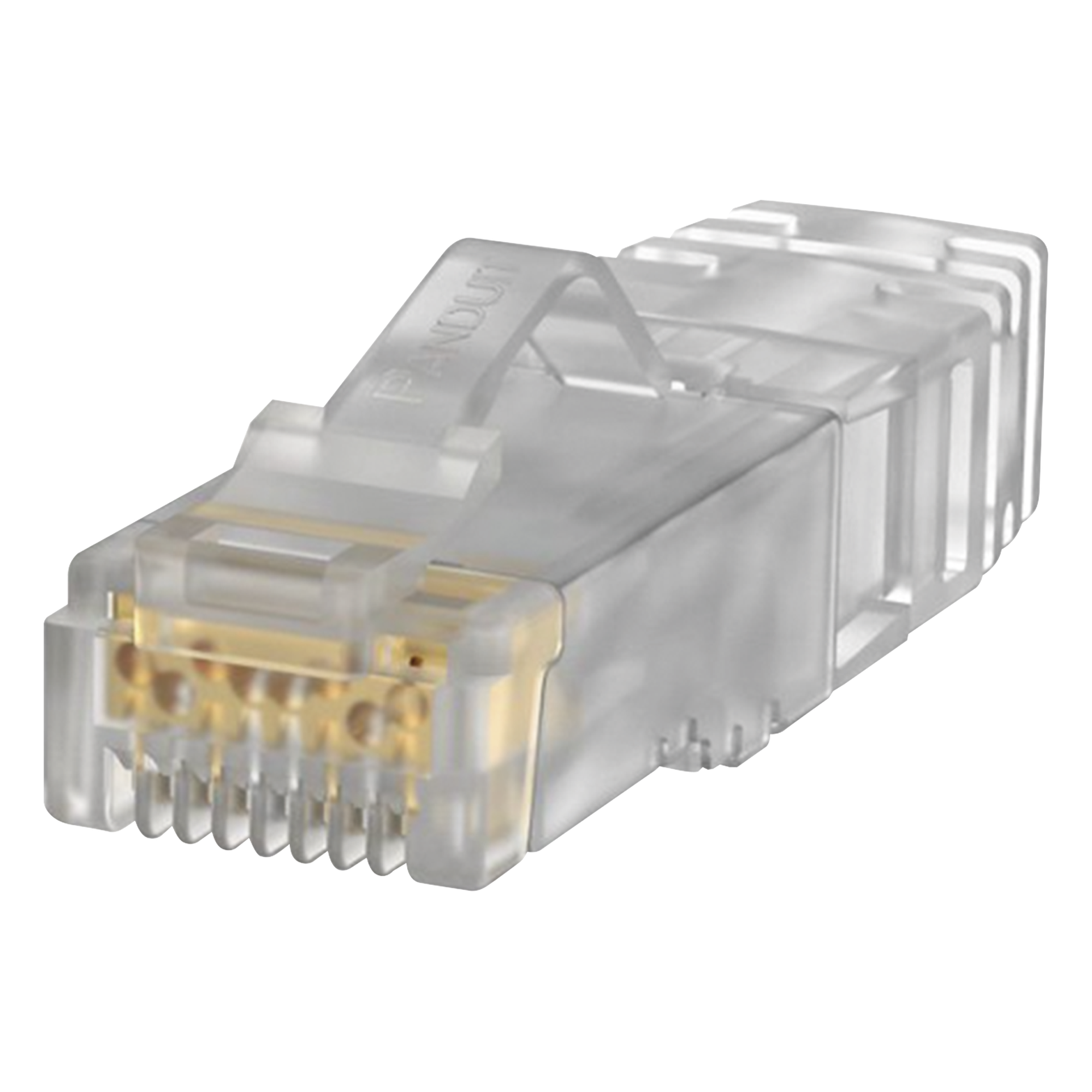 Plug RJ45 / Cat6A / UTP / 26 AWG / 50μin Oro / 100 Piezas — PANDUIT · SKU SP6X88SD-C