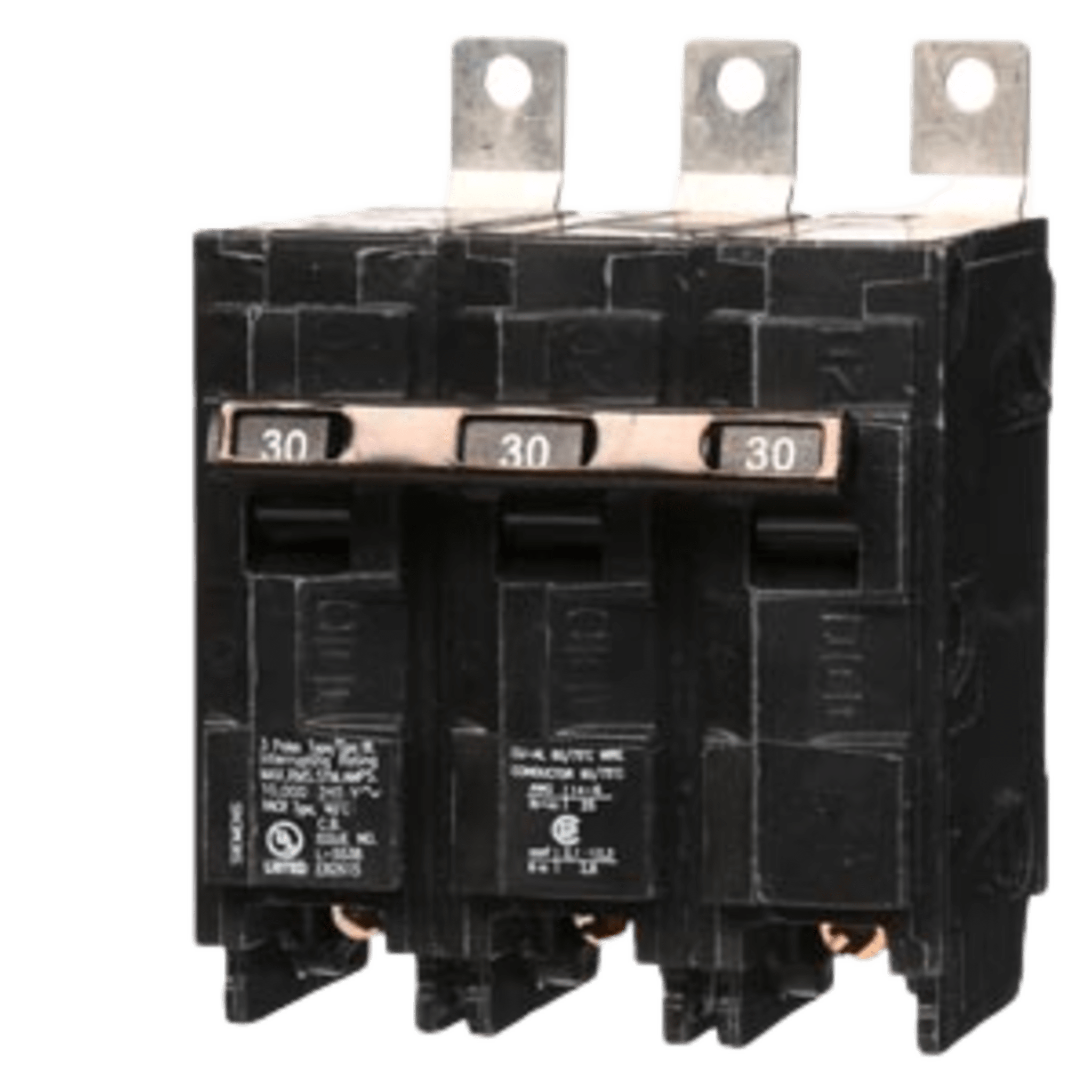 Interruptor automático atornillable tipo BL 3 polos, 30 amp. — SIEMENS · SKU B330