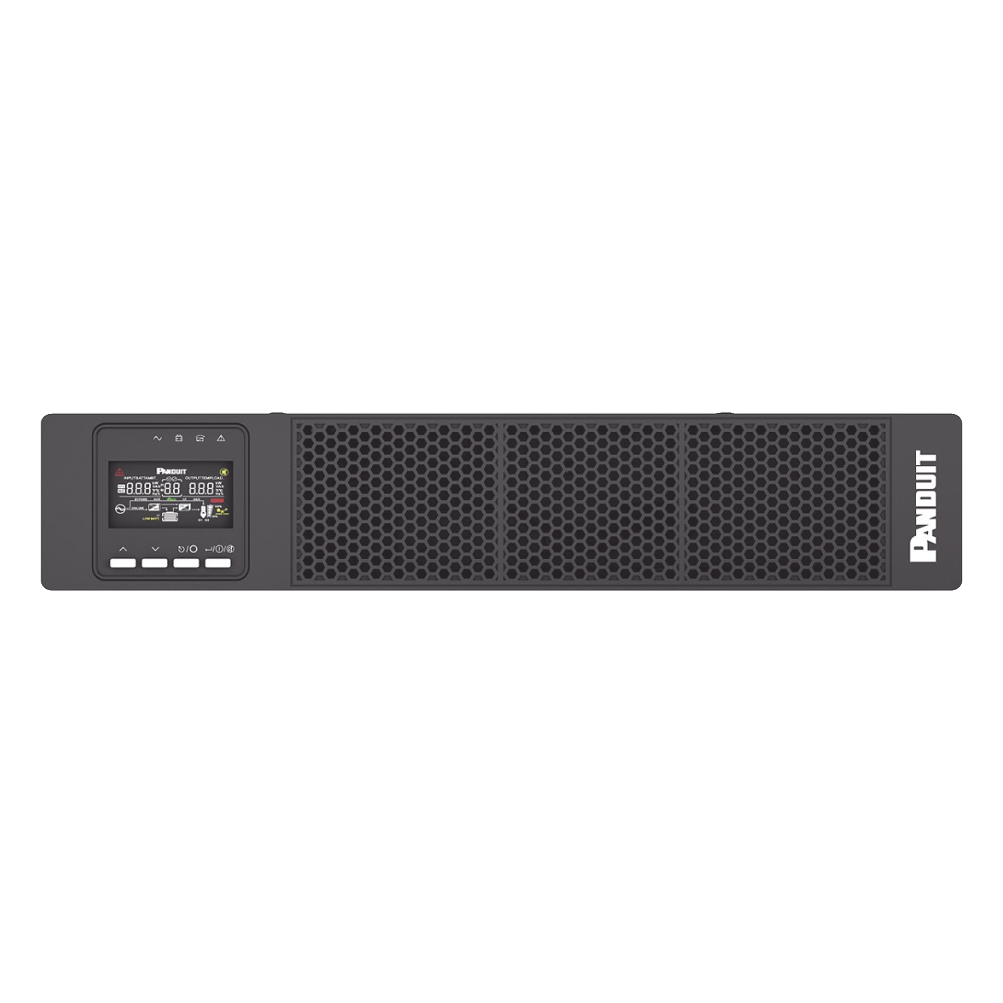 UPS SmartZone de 3000 VA/2700 W, Topología Línea Interactiva, Entrada 120 Vca NEMA L5-30P, Onda Senoidal Pura, Con Baterías de Lithium-Ion (LiFePO4) de Alto Rendimiento,, 2 UR, Con 4 Tomas NEMA 5-20R y 1 NEMA L5-30R — PANDUIT · SKU U03S11L