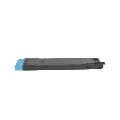 Cassette HD Flex Para 12 Fibras Multimodo OM4, de MPO a 6 Conectores LC Duplex, Color Aqua