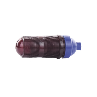 Lámpara de Obstrucción Básica con Globo Rojo de Policarbonato (Con Foco).