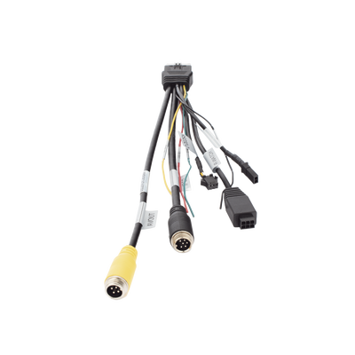 Cable adaptador / posibilita la inclusión de un canal IP, incorpora salida de video conector tipo aviación 4 pines y datos RS485 / compatible con modelo XMR406NAHD