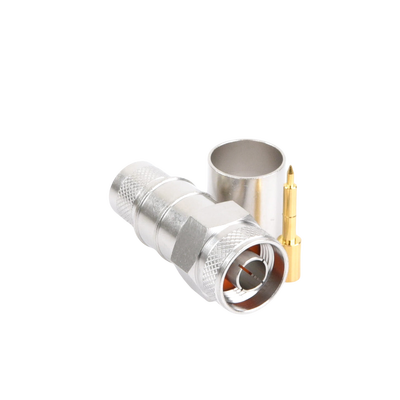 Conector N Macho Hex de Anillo Plegable para LP600, LMR-600, CNT-600.