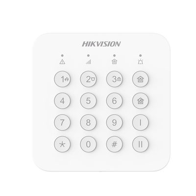 (AX HOME) Teclado Inalámbrico para Armado y Desarmado  — HIKVISION · SKU DS-PK201B-WB