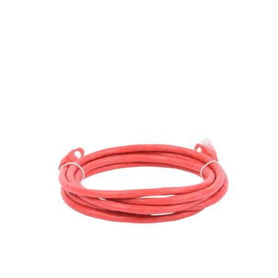 Cable de Parcheo UTP Cat6 - 2 Metros (6.56 Pies) - Rojo