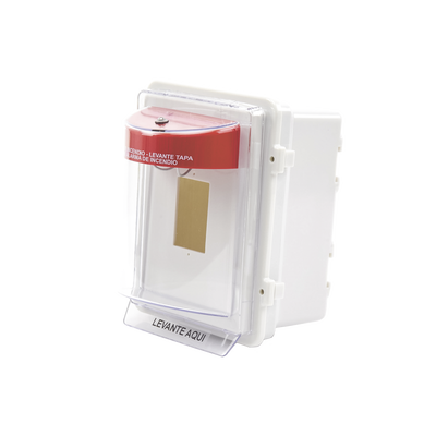Protector Universal para Estación Manual, Fabricado en Policarbonato Súper Fuerte Para Uso en Exterior