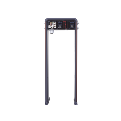 Arco Detector de Metales con Cámara 4 MP y Doble Pantalla 7" y 29" / Hasta 72 Zonas Configurable / Tecnología Anti-Interferencia y Sensibilidad de Última Generación / Conteo de Personas y Alarmas