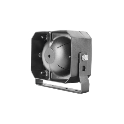 Bocina Compacta de uso rudo, 100 Watts de Potencia, Ideal para vehículos de encubierto, 8 Ohms de Impedancia